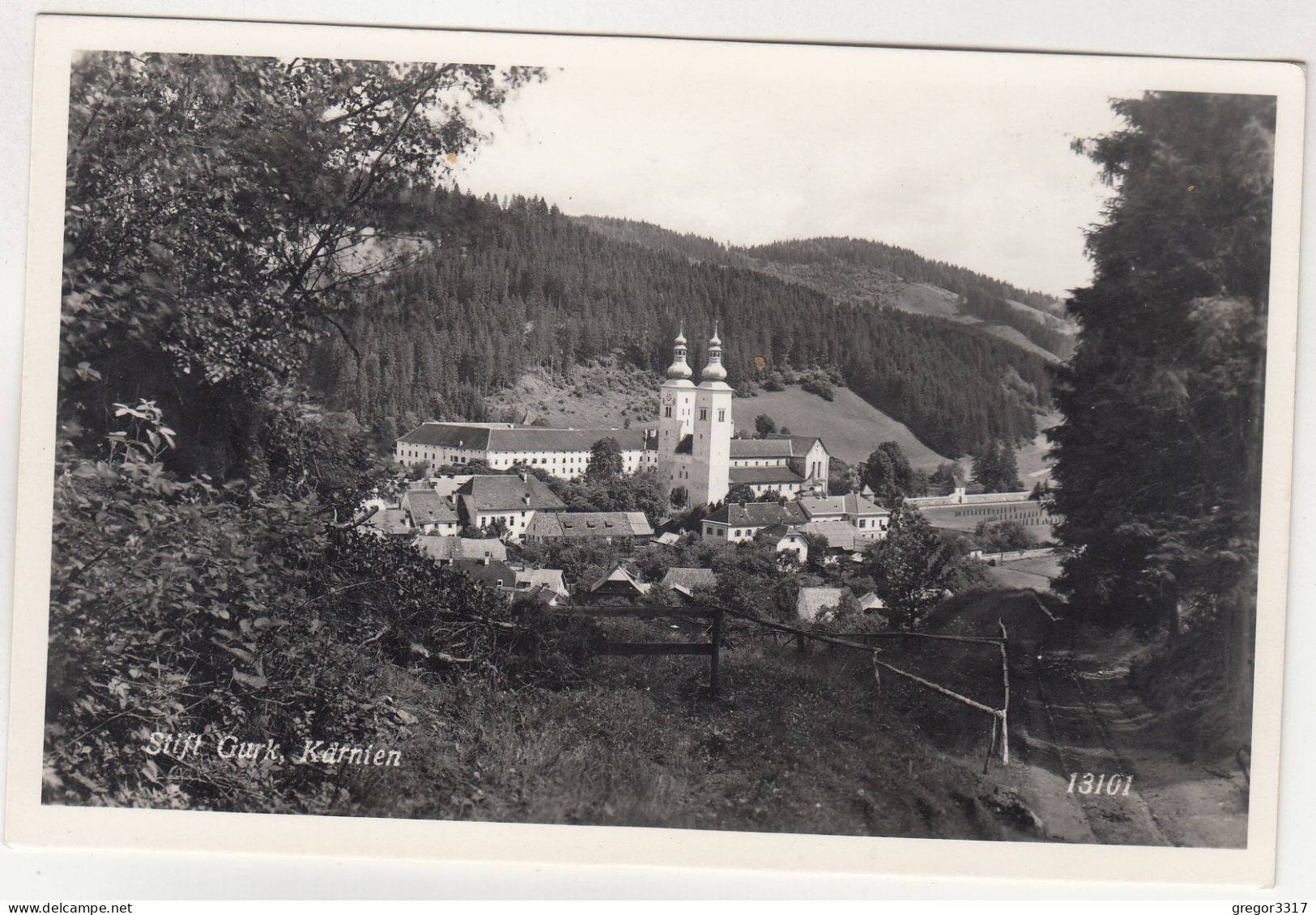 E4636) Stift GURK - Kärnten - Auss Dem Wald Fotografiert ALT! - Gurk