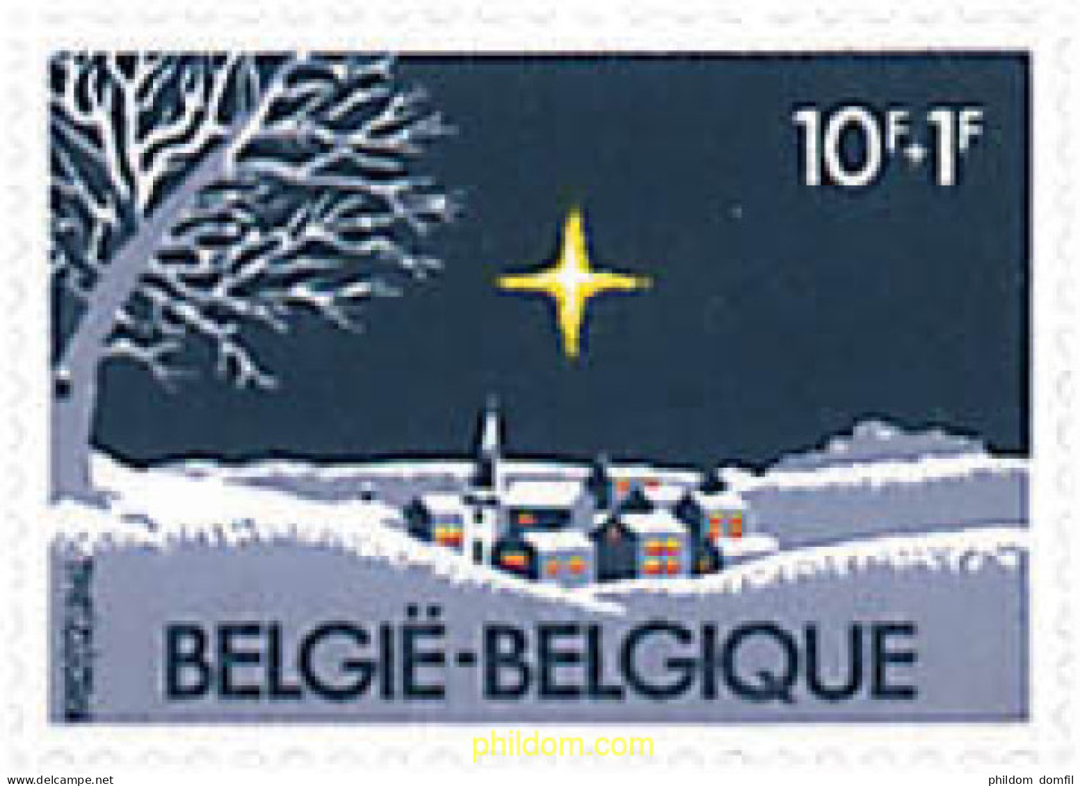 84703 MNH BELGICA 1982 NAVIDAD Y AÑO NUEVO - Altri & Non Classificati