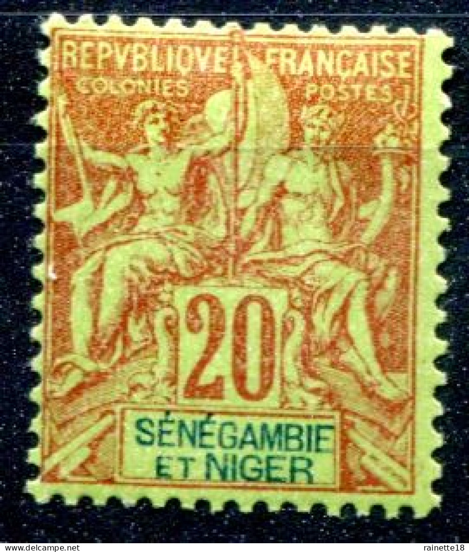 Sénégambie Et Niger      N° 7 * - Unused Stamps