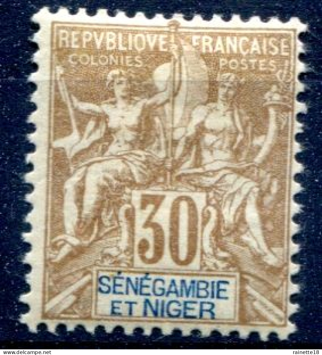 Sénégambie Et Niger      N° 9 * - Unused Stamps