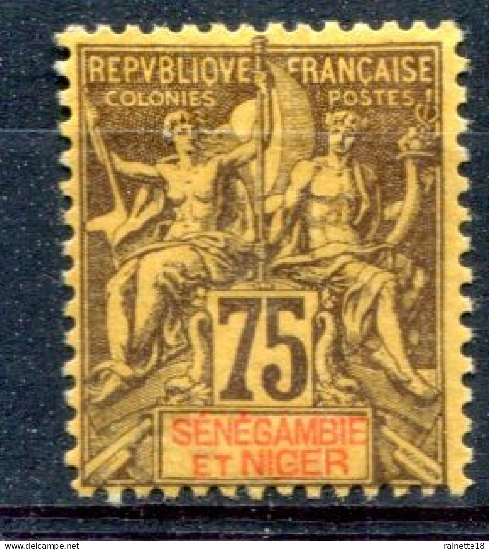 Sénégambie Et Niger      N° 12 * - Unused Stamps