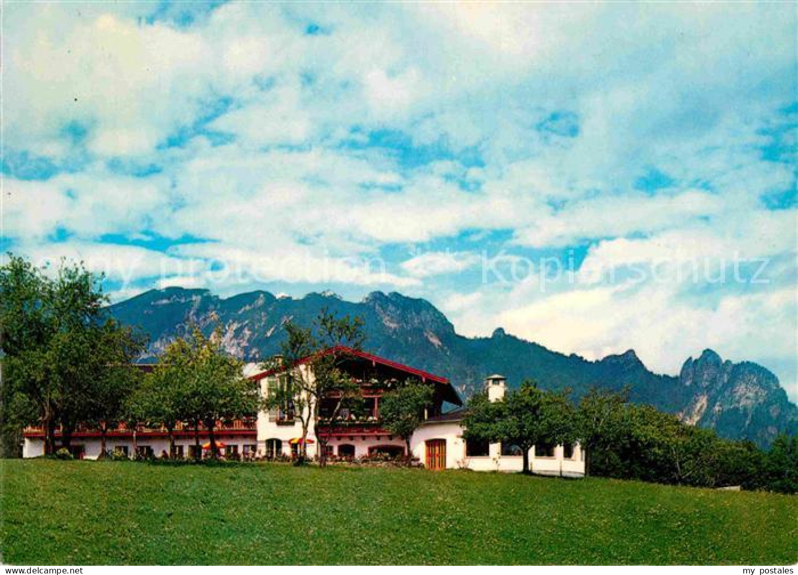 72724171 Bischofswiesen Alpenhotel Pension Loipl Alpenblick Bischofswiesen - Bischofswiesen