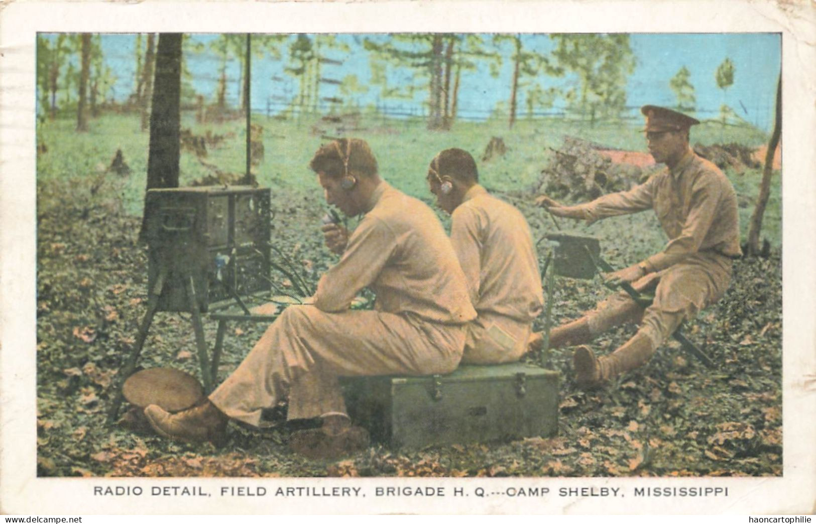 Camp Shelby  Radio Transmission Militaires - Other & Unclassified