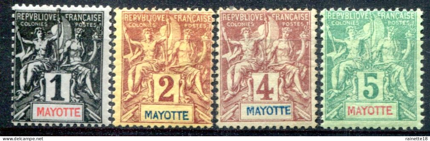 Mayotte      N° 1/4 * - Ungebraucht