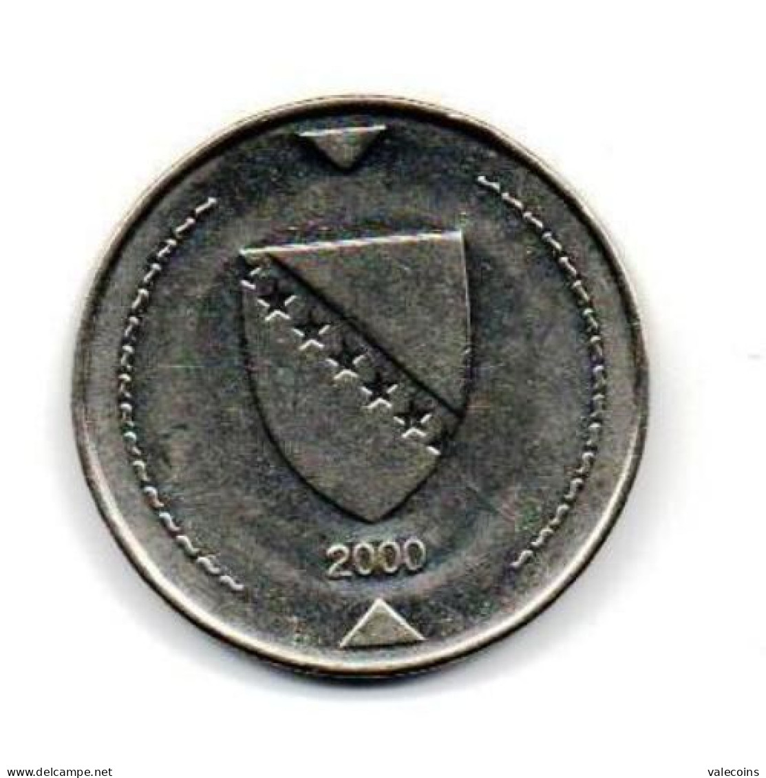 BOSNIA HERZEGOVINA - 2000 - 1 Marka - KM 118  - AUNC Coin - Bosnië En Herzegovina