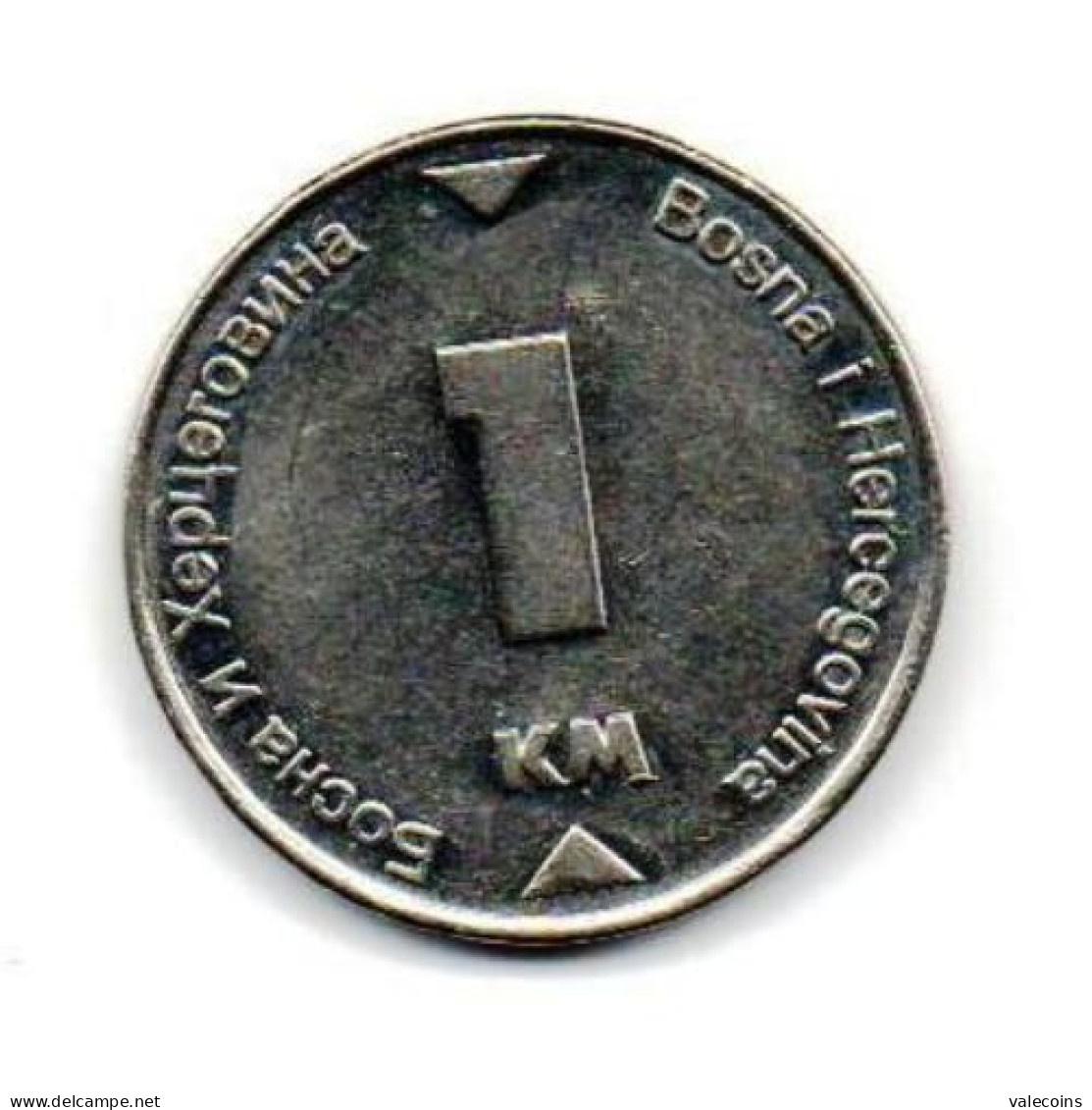 BOSNIA HERZEGOVINA - 2000 - 1 Marka - KM 118  - AUNC Coin - Bosnia Y Herzegovina