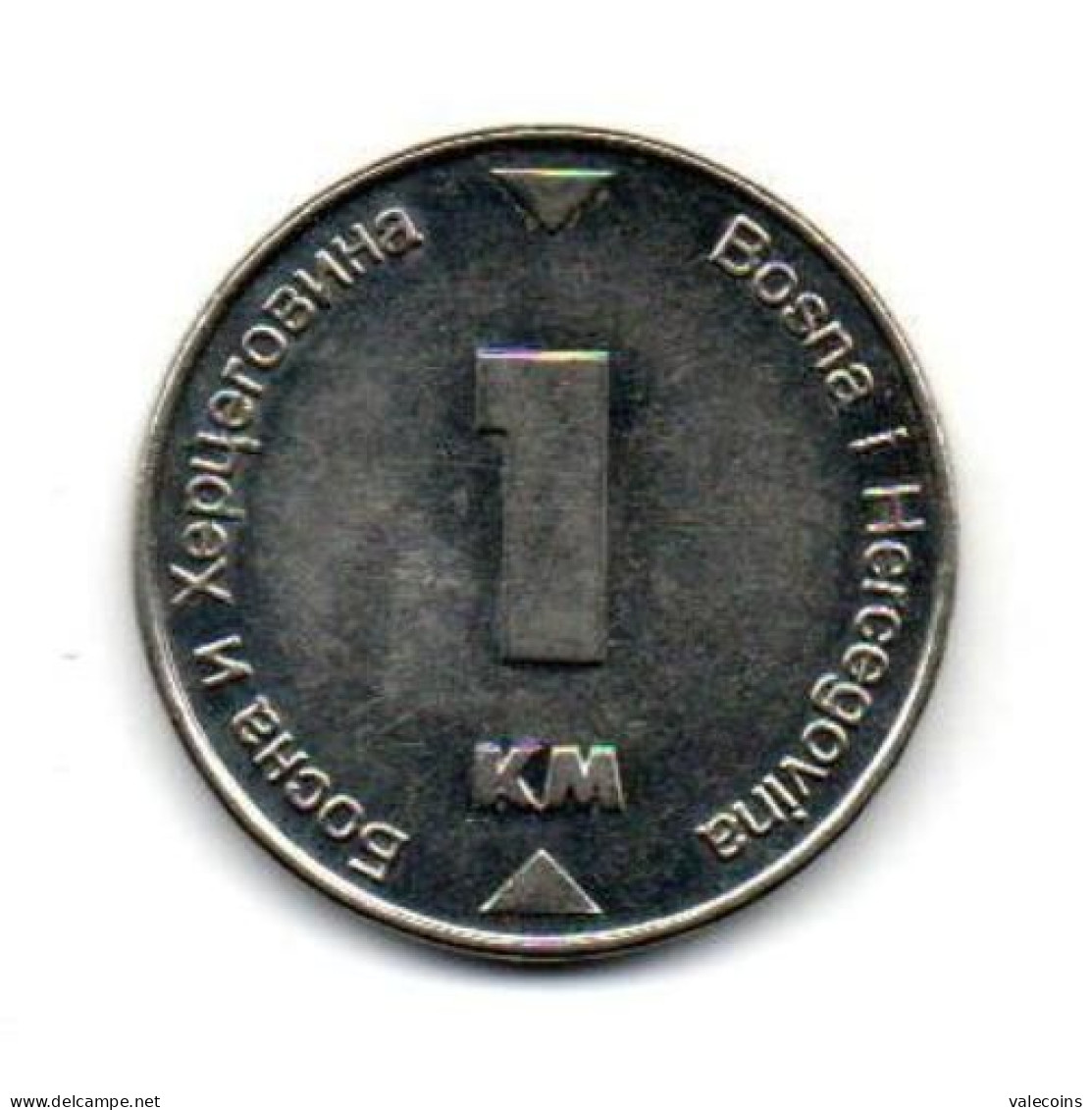 BOSNIA HERZEGOVINA - 2002 - 1 Marka - KM 118  - AUNC Coin - Bosnia And Herzegovina