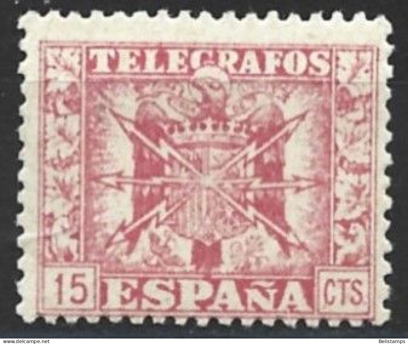 Spain. #Tel014 (MH) Telegraph Stamps - Telegraph