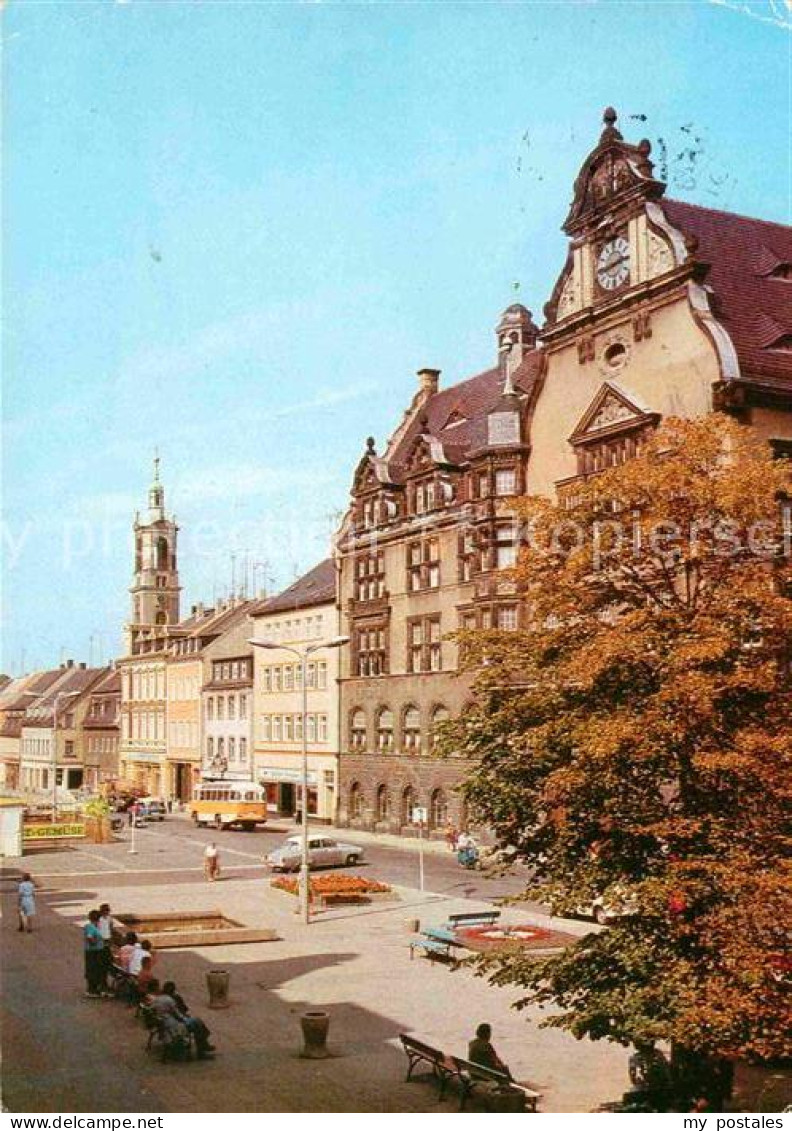 72720838 Werdau Sachsen Markt  Werdau - Werdau