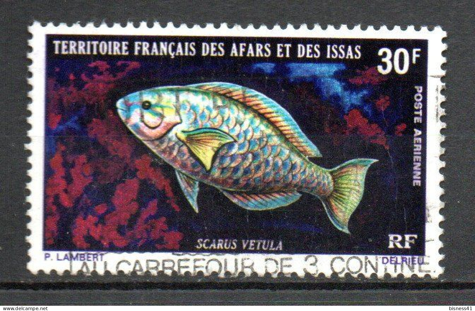 Col41 Colonies Afars Et Issas  PA N° 66 Oblitéré Cote 6,00  € - Used Stamps