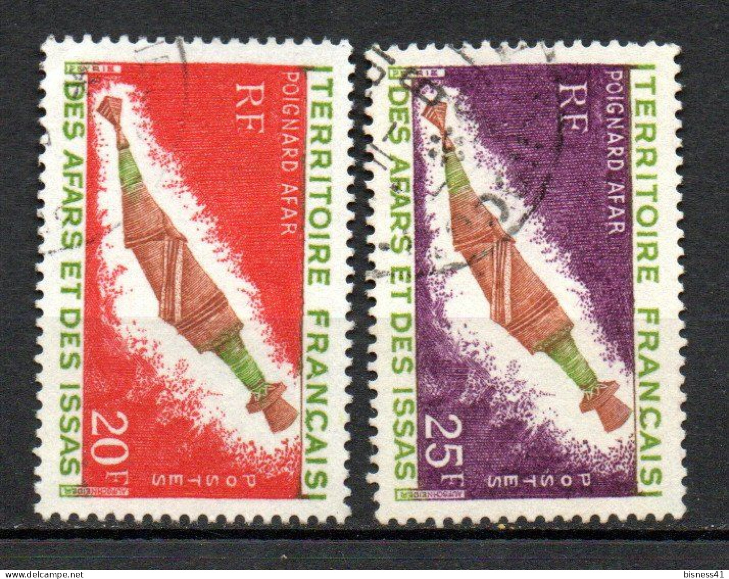 Col41 Colonies Afars Et Issas  N° 359 & 360 Oblitéré Cote 3,00  € - Used Stamps