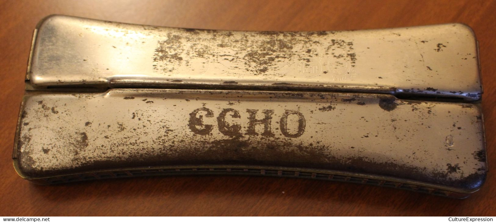 Harmonica Double Echo Ancien - Instruments De Musique