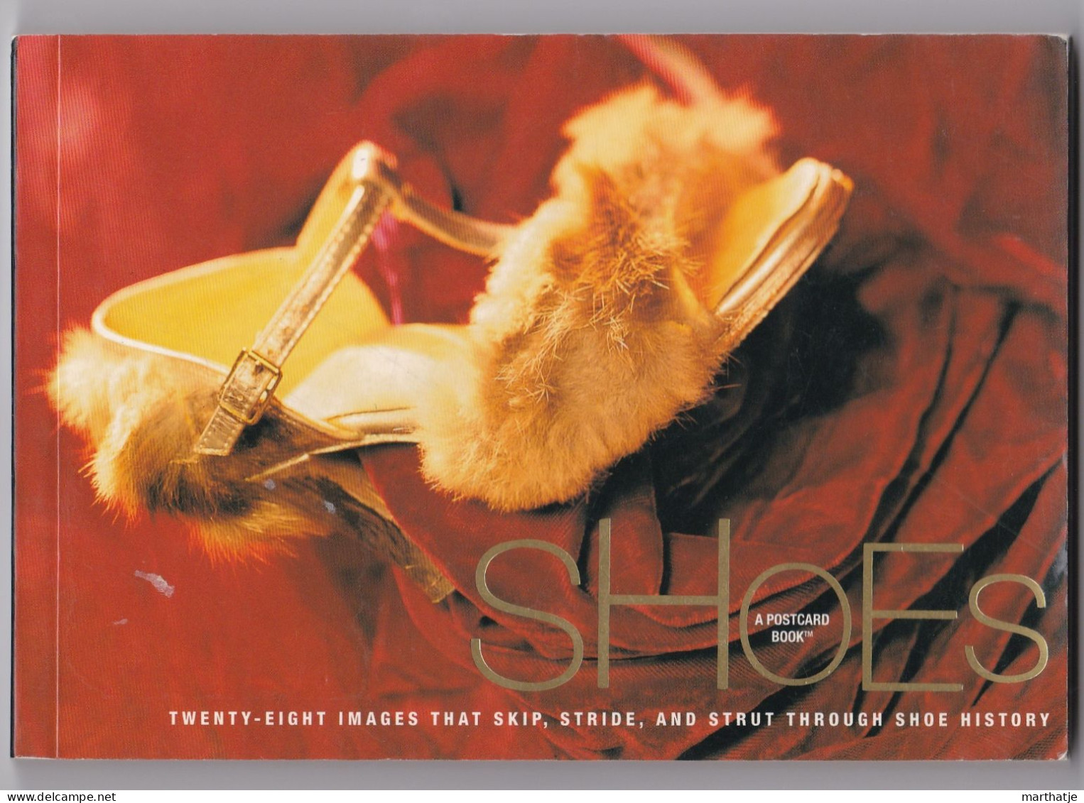 Postcardbook SHOES - 1998 - 28 IMAGES That Skip, Stride, And Strut Through SHOE HISTORY - Mode