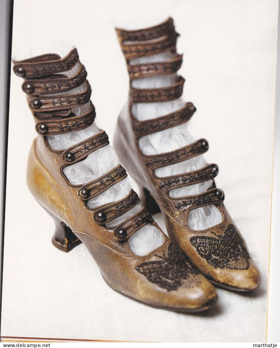 Postcardbook SHOES - 1998 - 28 IMAGES that Skip, Stride, and Strut through SHOE HISTORY