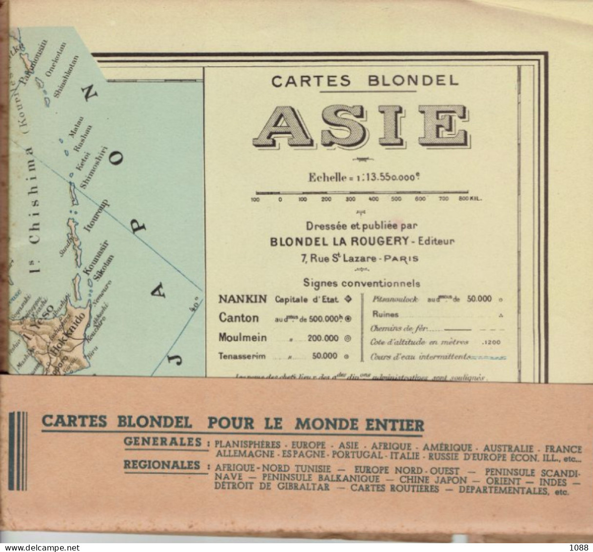 Carte Routière   ASIE - Strassenkarten