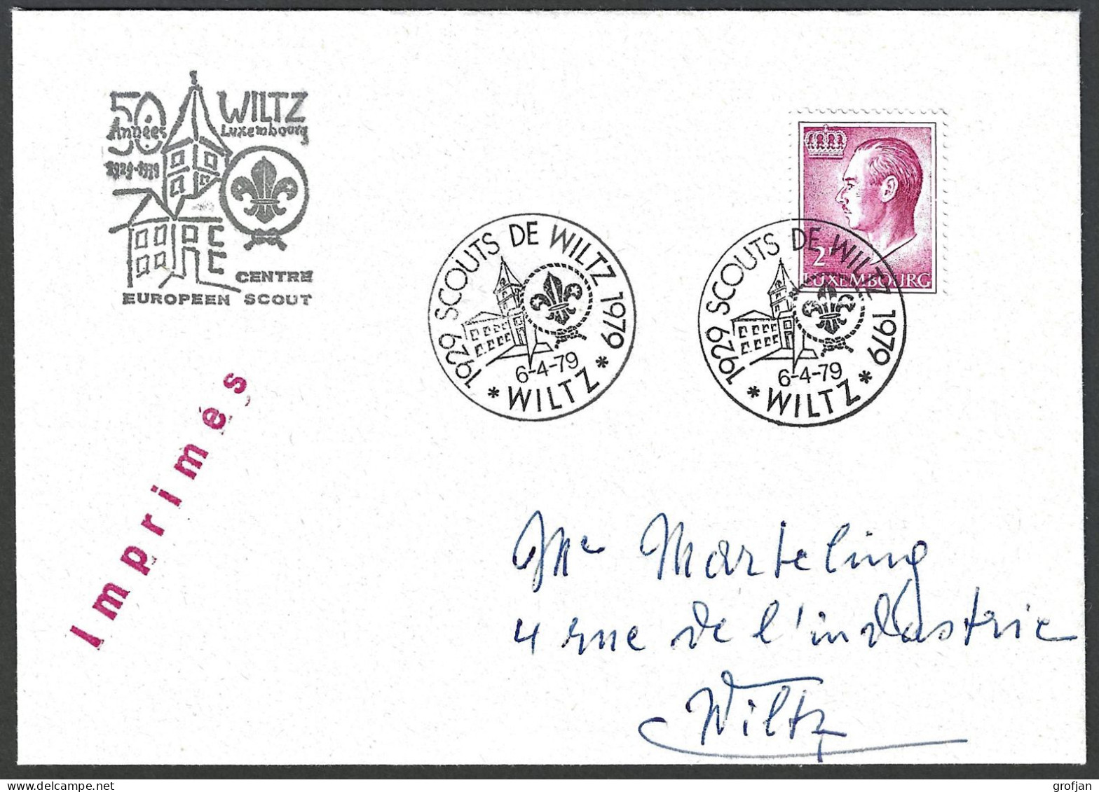 Lettre De Wiltz - Scouts De Wiltz - 1979 - Variétés & Curiosités