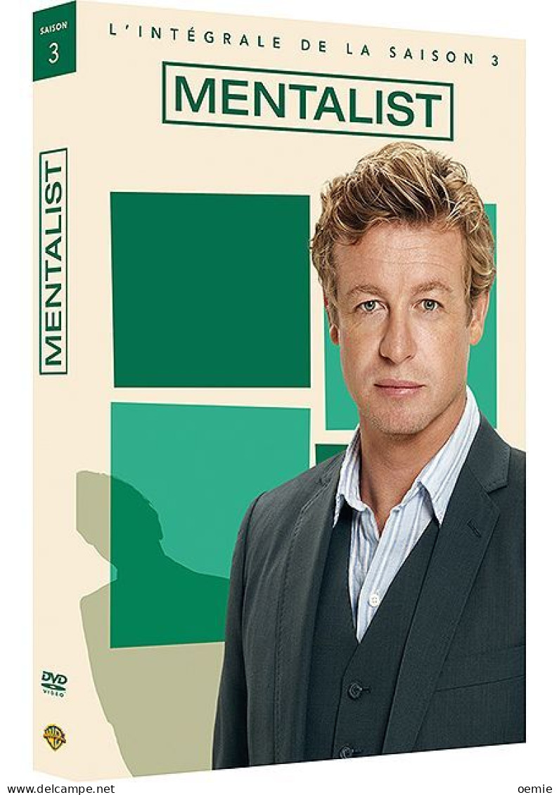 MENTALIST L INTEGRALE DE LA SAISON 3 ( 5 DVD )    943  Mm (   NEUF) - Action, Aventure