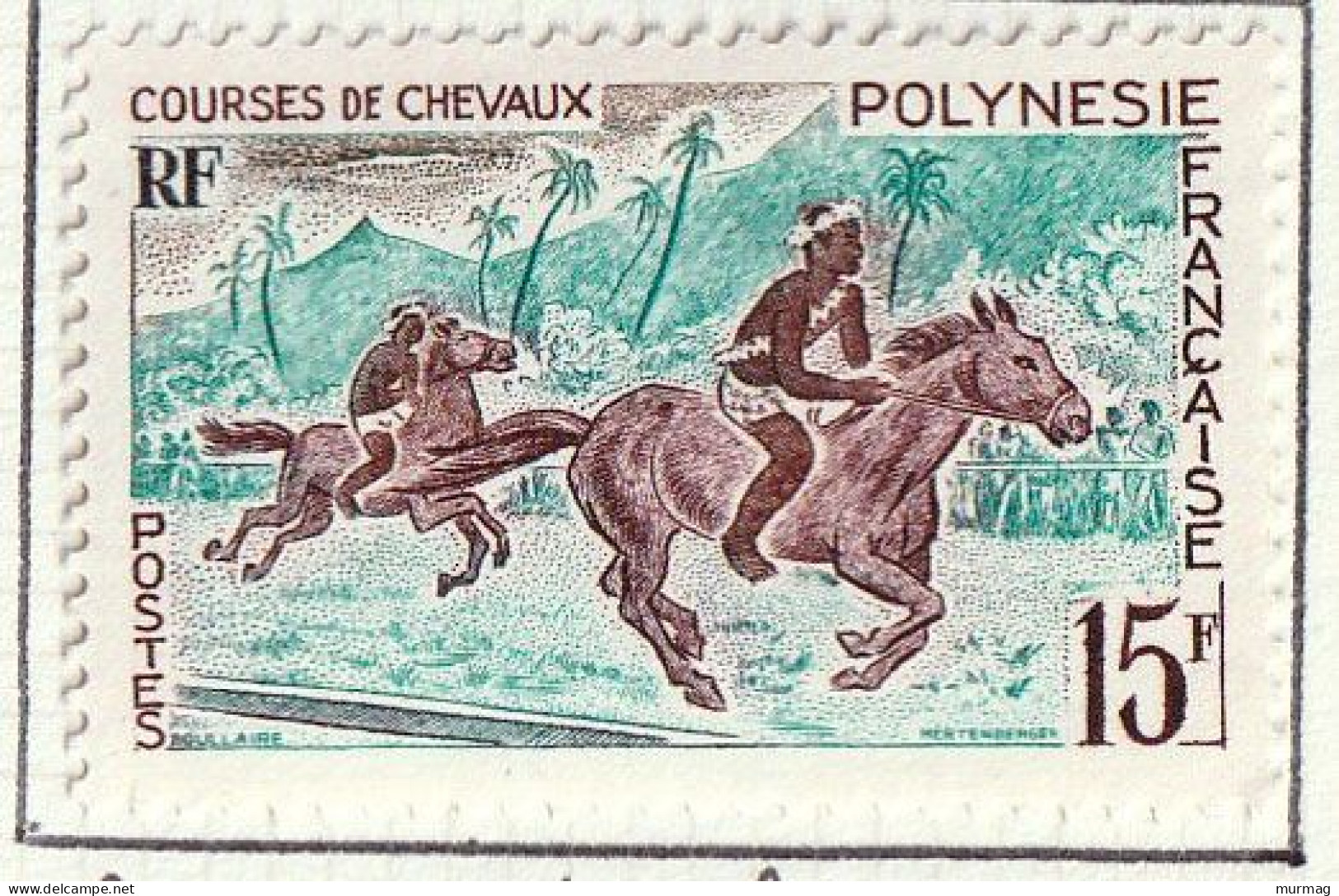 POLYNESIE FRANCAISE - Courses De Chevaux, Fête De Juillet - Y&T N° 49 - 1967 - MH - Neufs