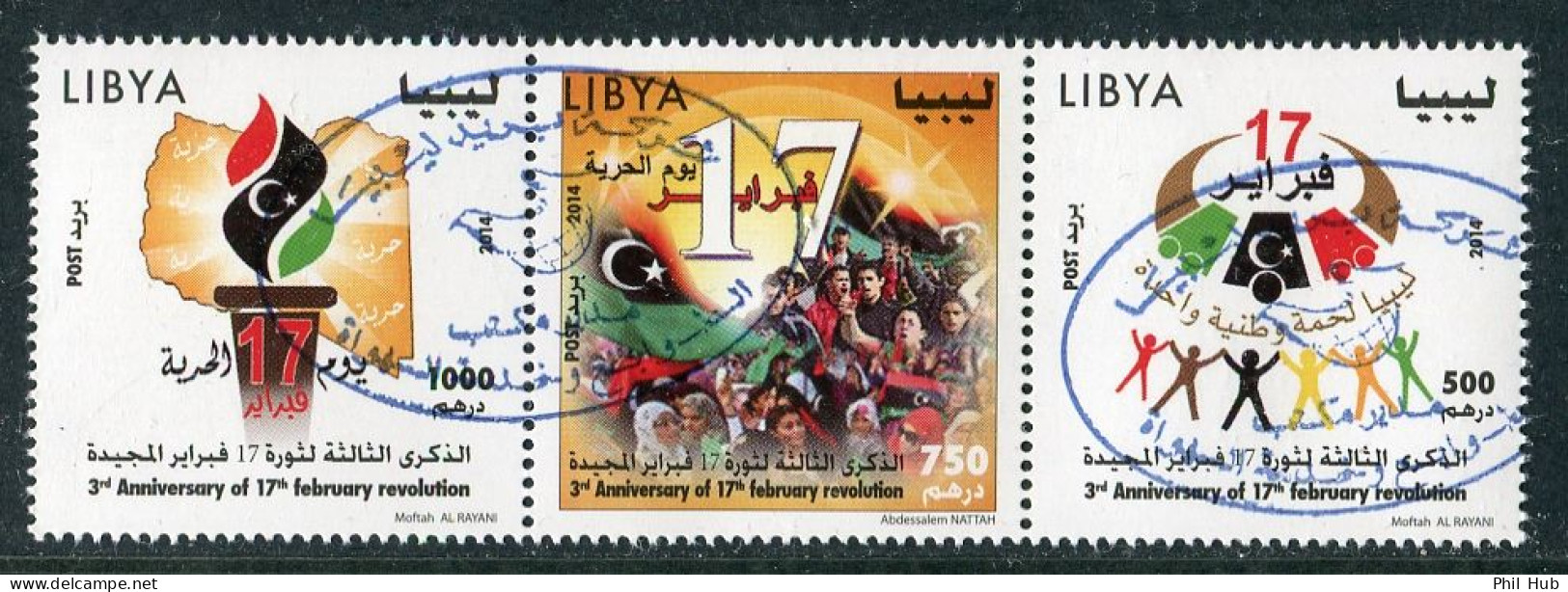 LIBYA 2014 Revolution Anniversary (Fine PMK) - Libia