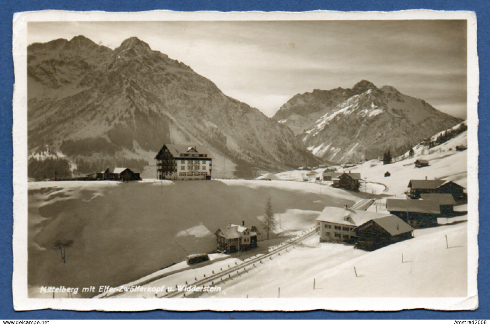 1936 -  MITTELBERG MIT ELFER-ZWÖLFERKOPF U. WIDDERSTEIN - Mittelberg