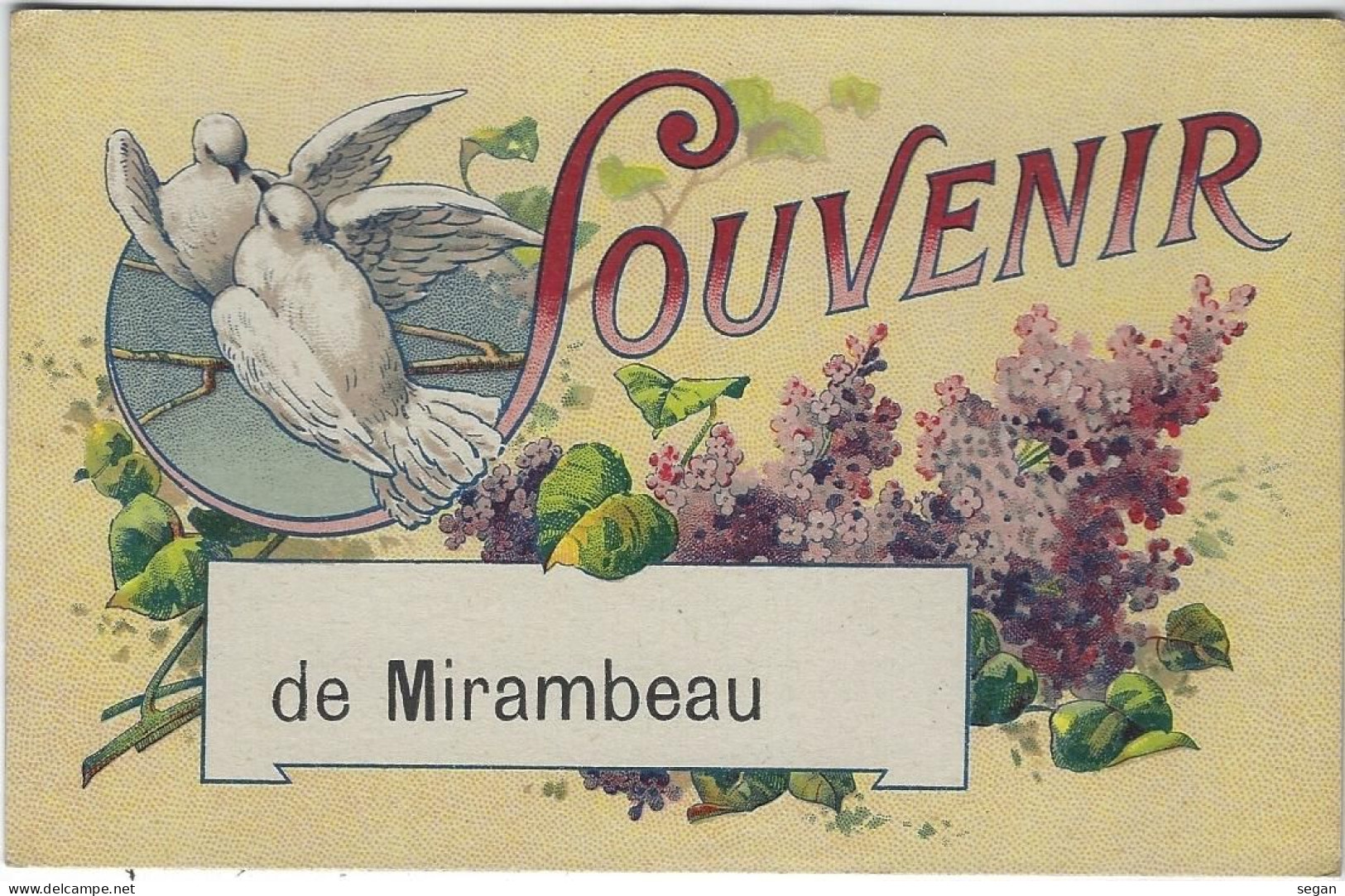 SOUVENIR  DE MIRAMBEAU - Mirambeau