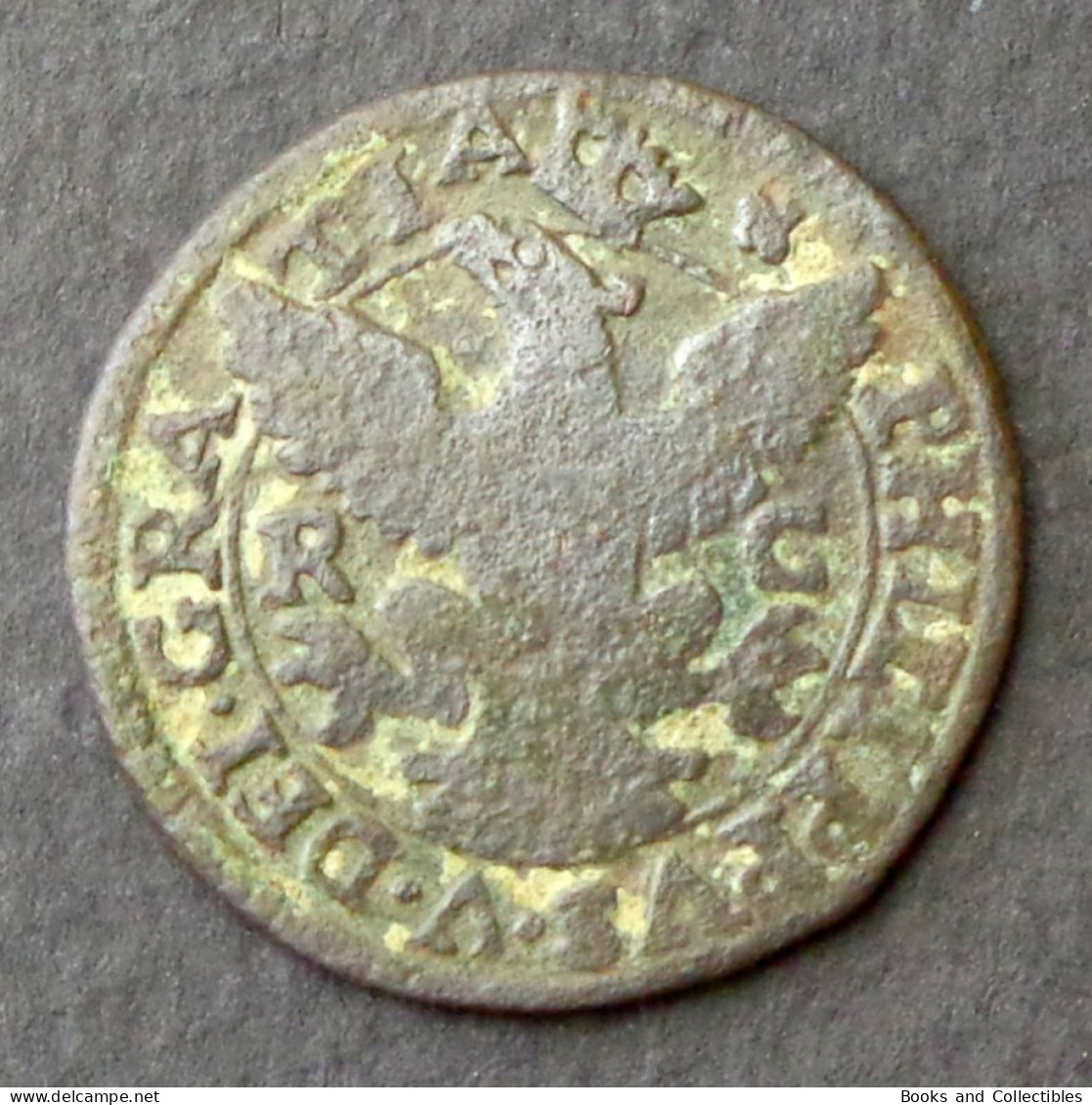 Italian States, KINGDOM OF SICILY - 1 Grano 1701 - Filippo V - Diameter: 24 Mm * Ref. 0027 - Sicile