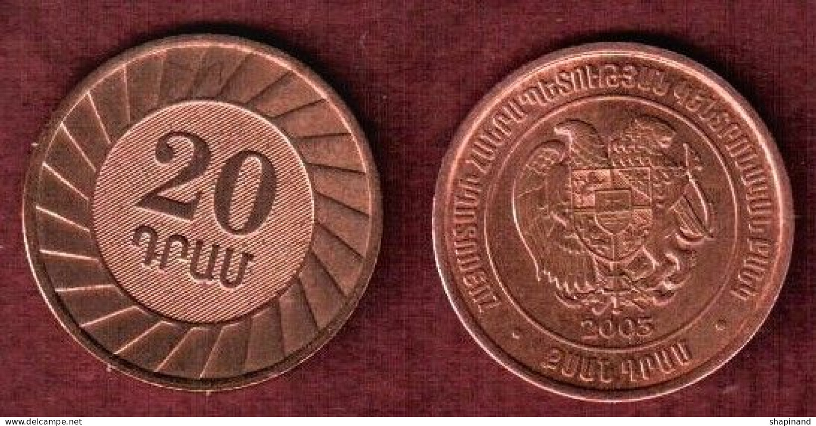 Armenia 2003 "20 Dram" ХF - Armenië