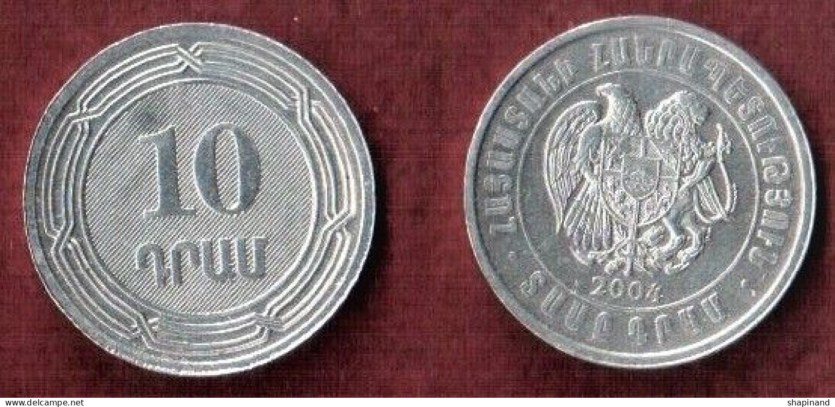 Armenia 2004 "10 Dram" VF - Armenia