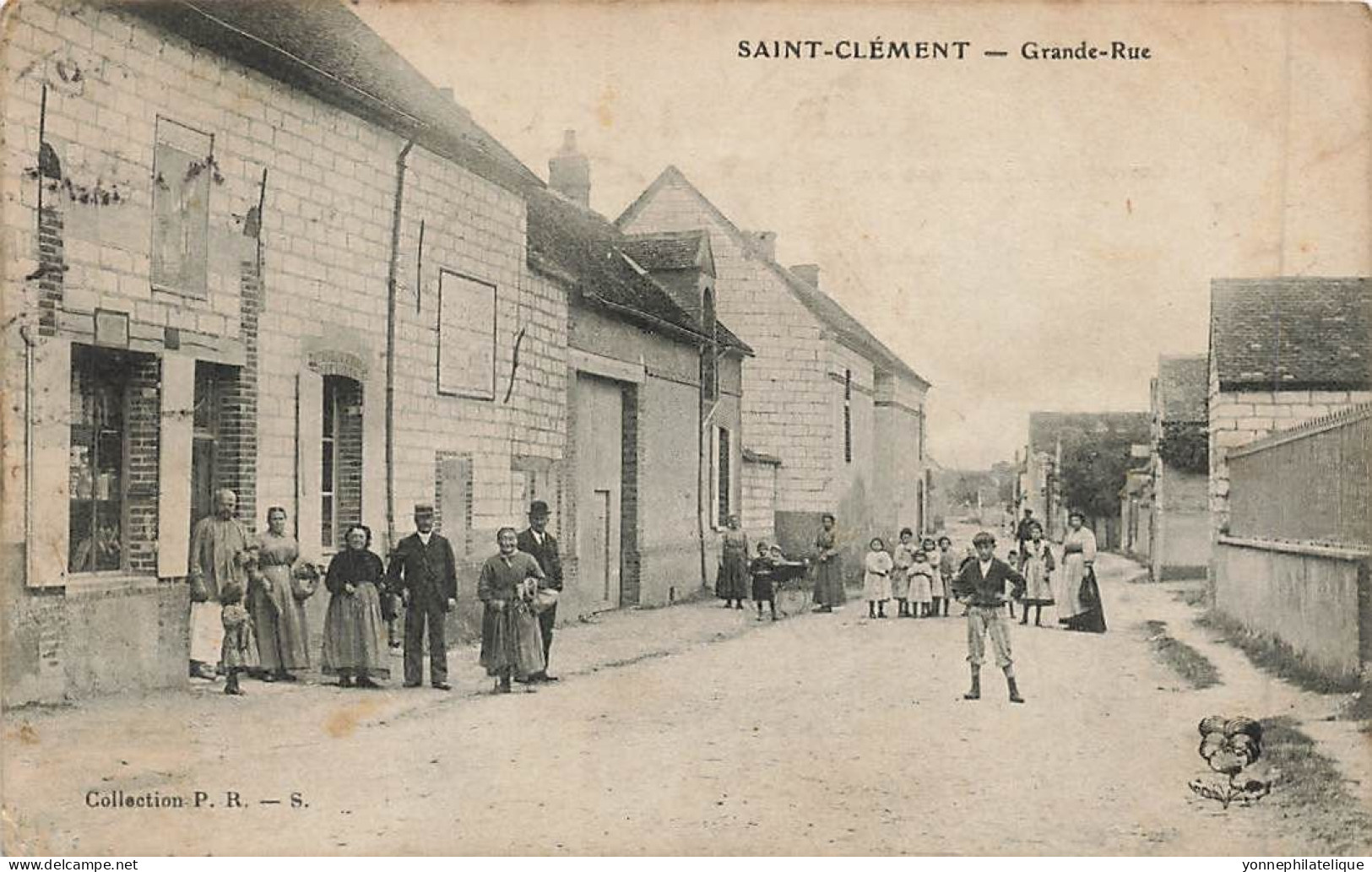 89 - YONNE - SAINT-CLÉMENT - Grande Rue - Animation - 11364 - Saint Clement
