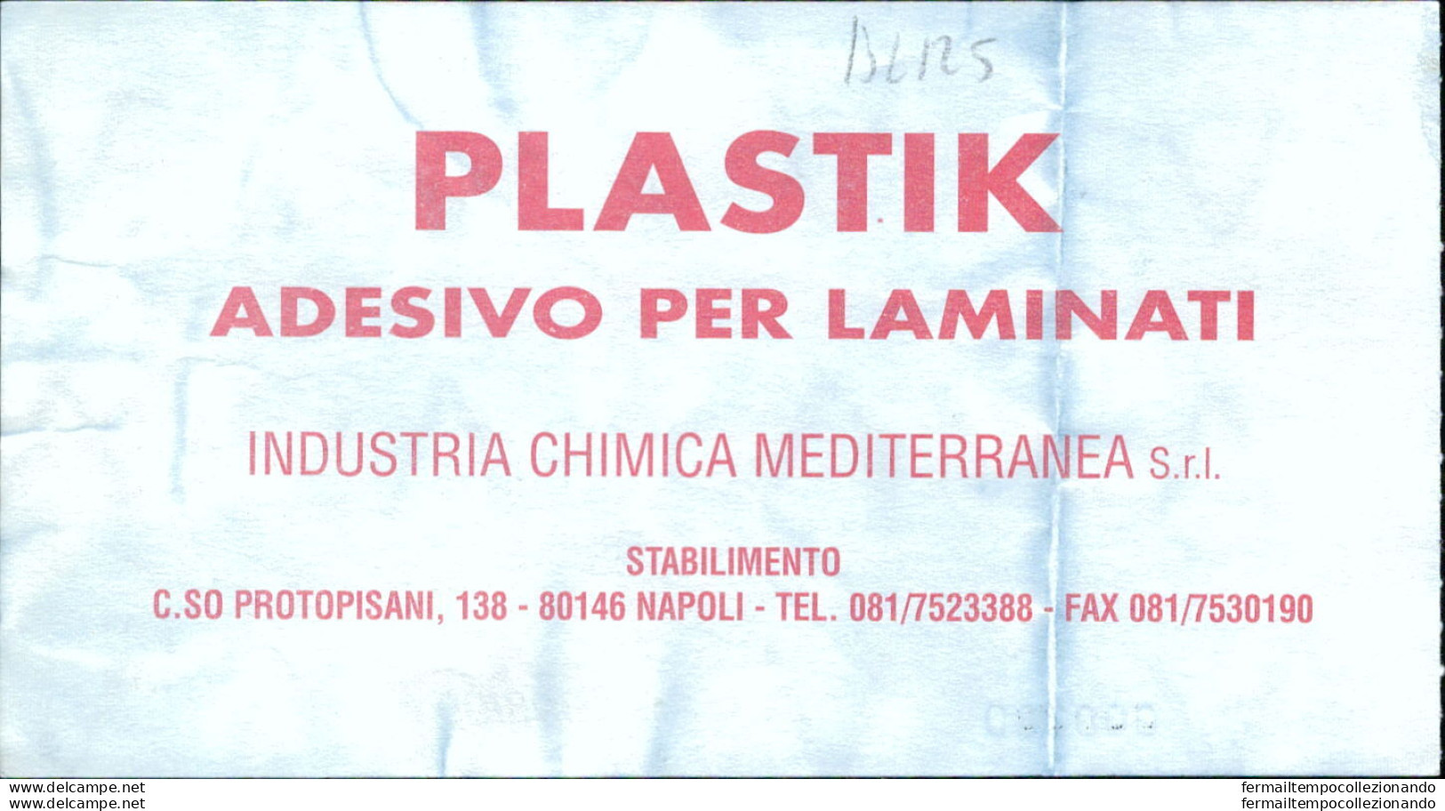 Bl125  Biglietto Calcio Ticket  Juve Stabia - Battipagliese 1998-99 - Biglietti D'ingresso