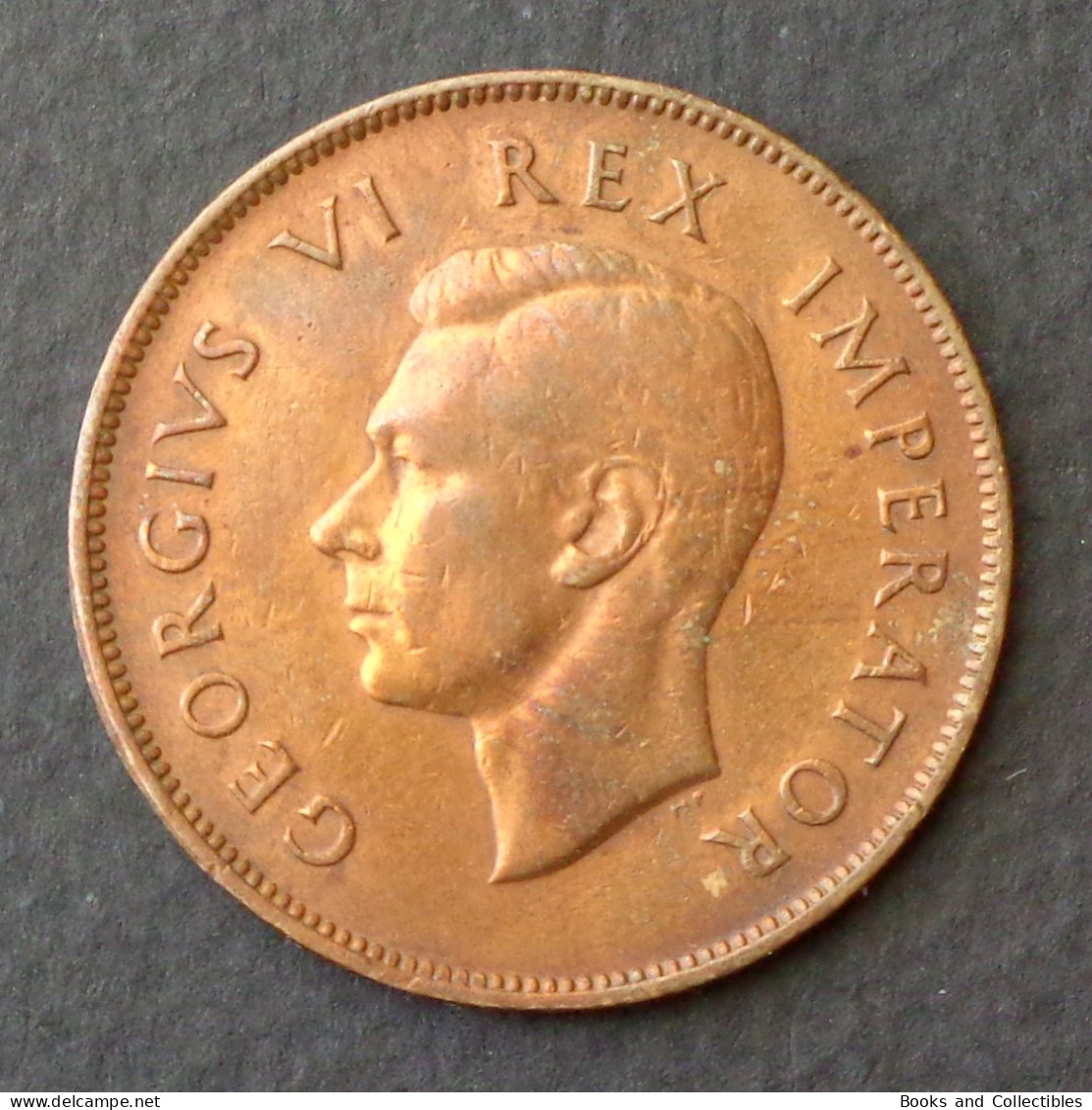 SOUTH AFRICA - 1 Penny 1945 - George VI - Diameter: 31 Mm KM# 25 * Ref. 0030 - Afrique Du Sud