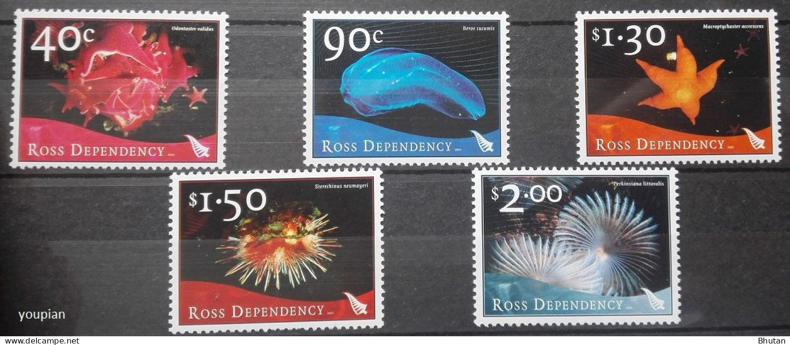 Ross Dependency 2003, Marine Life, MNH Stamps Set - Ongebruikt