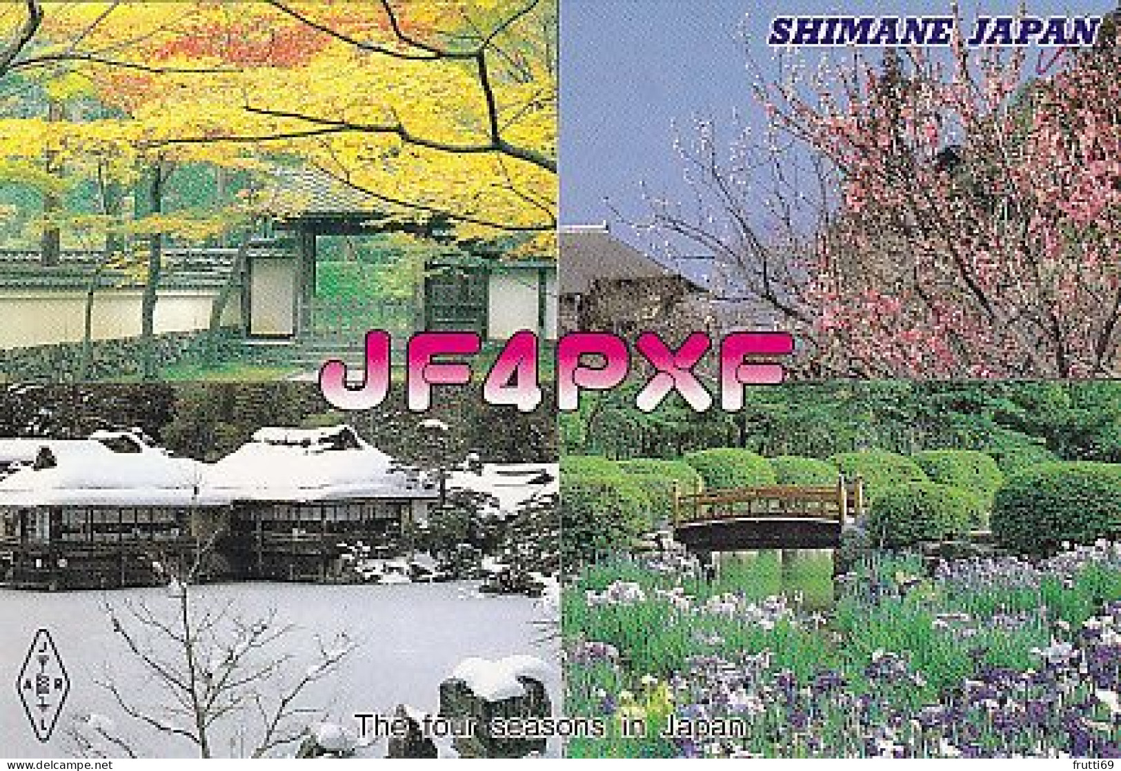 AK 203404 QSL - Japan - Yatsuka / Shimane - Radio Amateur