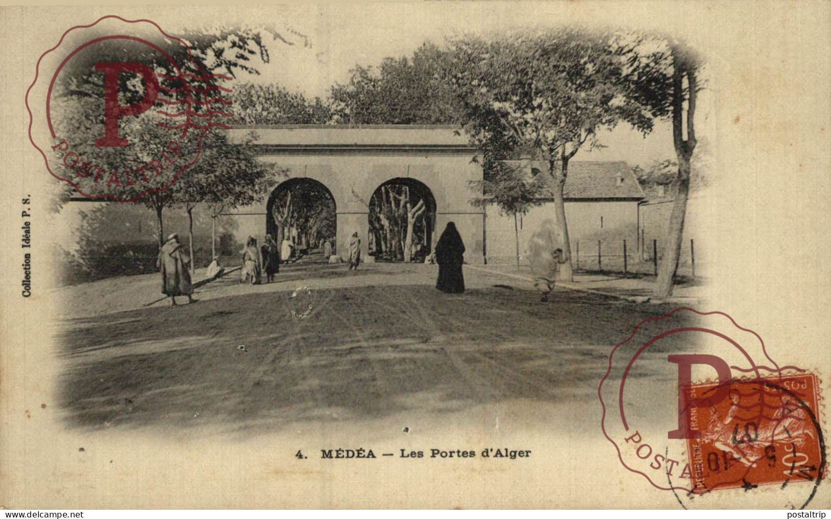 ARGELIA. ALGERIE. MEDEA Les Portes D'Alger - Médéa