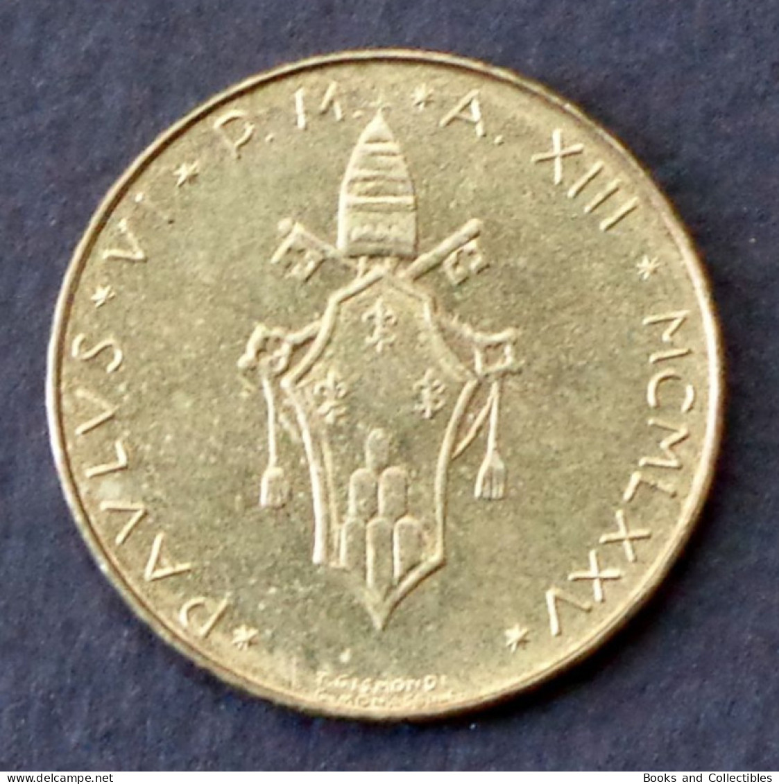 VATICAN - 20 Lire 1975, Paulus VI - Diameter: 21.25 Mm  KM# 120 * Ref. 0035 - Vaticano