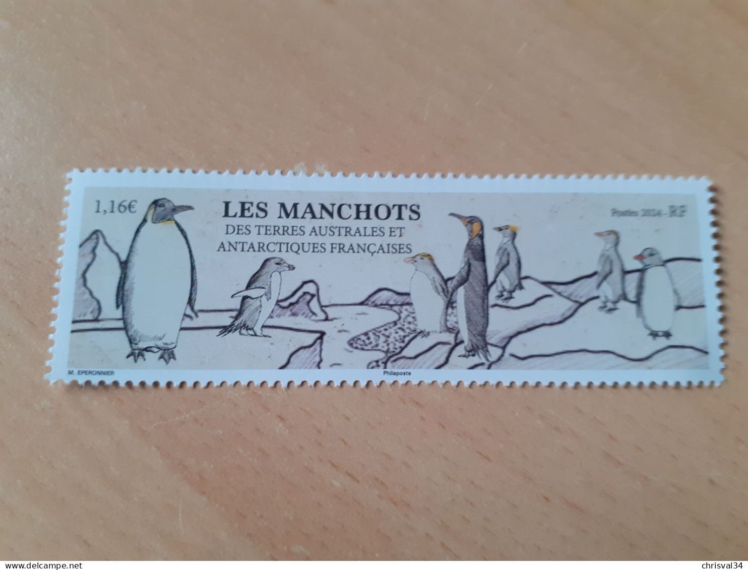 TIMBRE   TAAF    ANNEE  2024  LES  MANCHOTS  NEUF  LUXE** - Unused Stamps