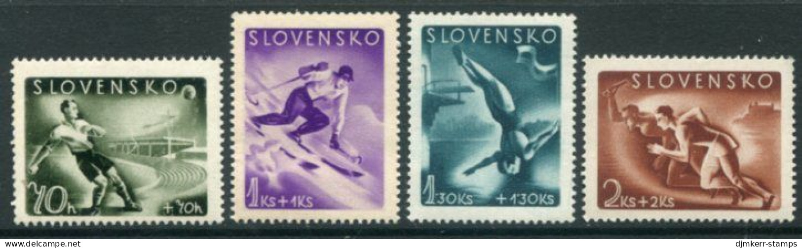 SLOVAKIA 1944 Sports Fund  MNH / **.  Michel 157-50. - Unused Stamps