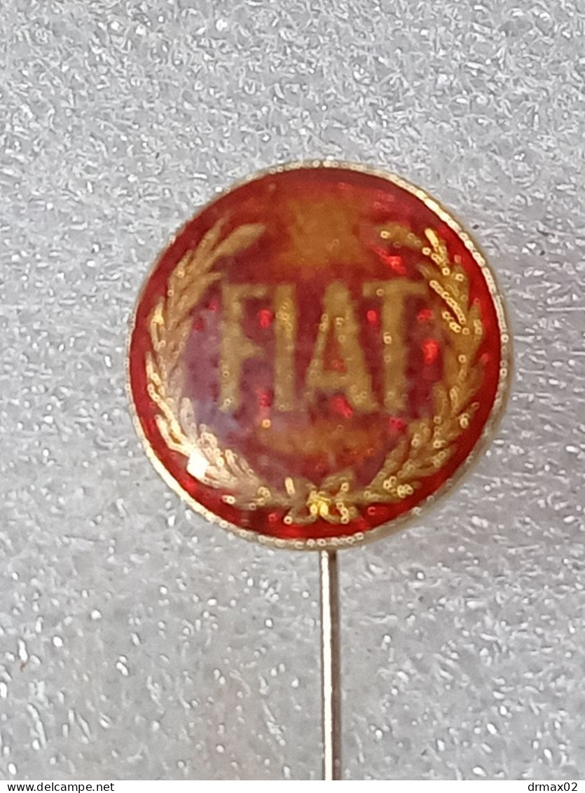 FIAT Auto Moto CLUB YUGOSLAVIA / Car OLD LOGO Voiture - Vintage Pin Badge '60/'70 - Fiat