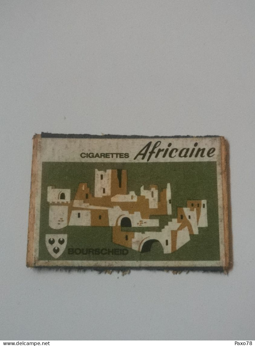 Étiquette Luxembourg, Cigarettes Africaine - Boites D'allumettes - Etiquettes