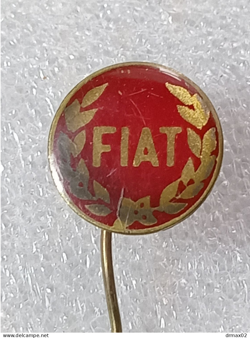 FIAT Auto Moto CLUB YUGOSLAVIA / Car OLD LOGO Voiture - Vintage Pin Badge '60/'70 - Fiat