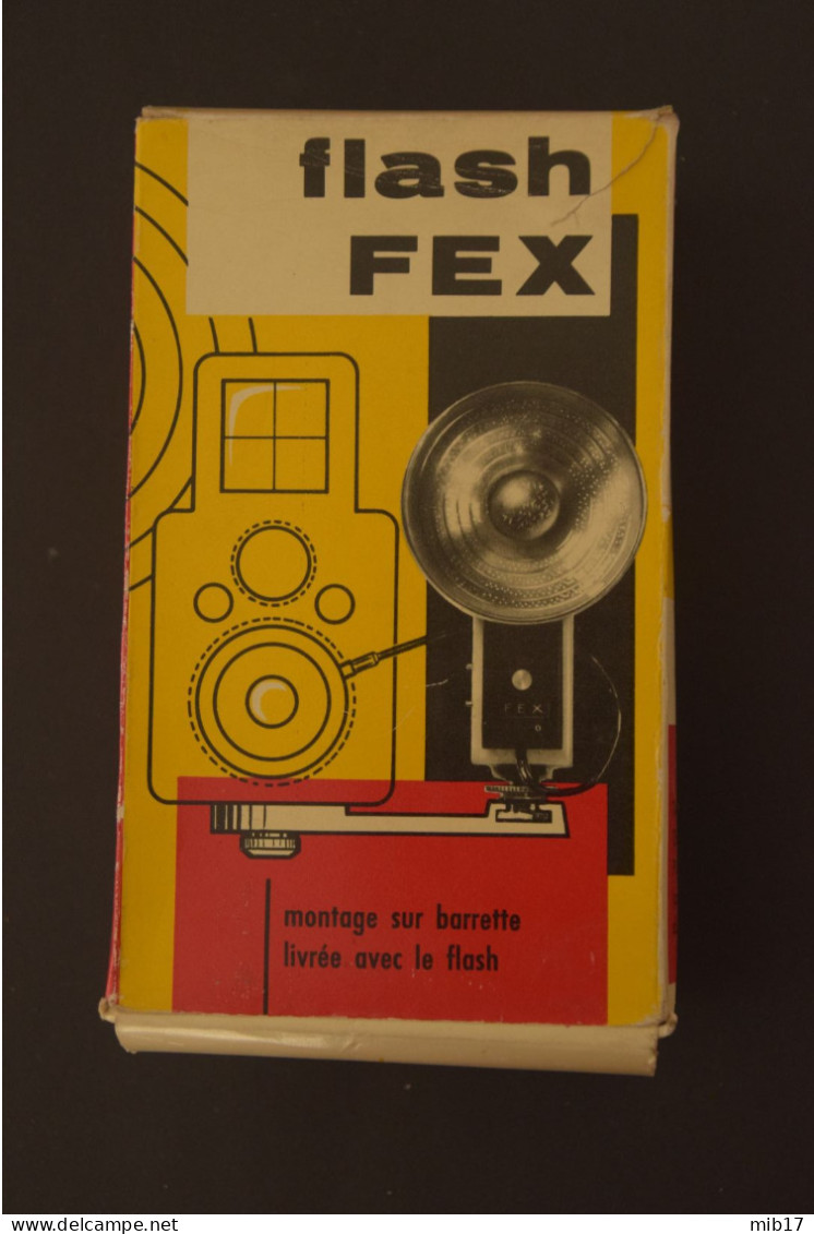 Flash Ancien FEX Avec Boite - Accessoire Photo - Supplies And Equipment