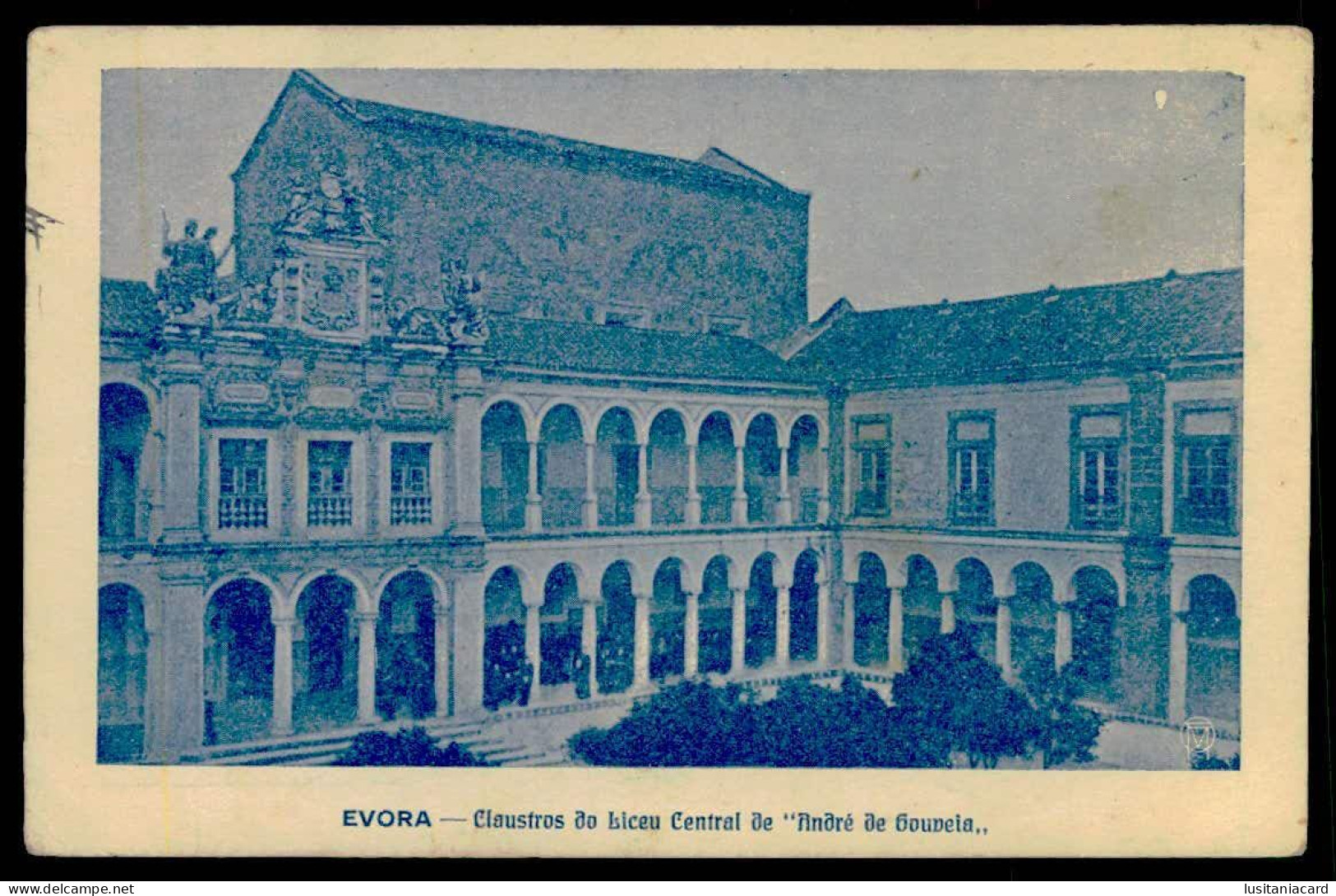 EVORA - ESCOLAS - Claustros Do Liceu Central De " Andre De Gouveia,,  ( Ed. Minerva Comercial )  Carte Postale - Evora