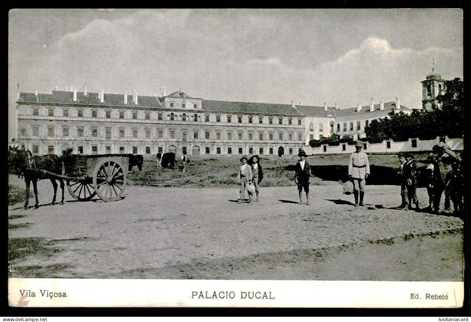 VILA VIÇOSA - Palácio Ducal ( Ed. Rebelo) Carte Postale - Evora