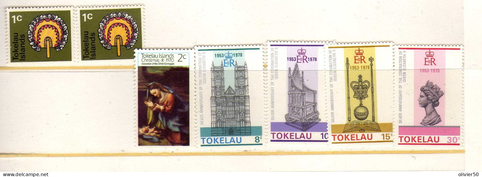 Tokelau - (1970-78) -  Noel - Silver Jubilee -  Neufs** - MNH - Tokelau