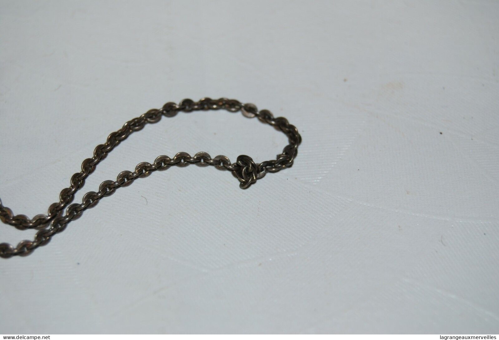 C55 Bijou - Ancienne Chaine à Maillon -collier - Necklaces/Chains