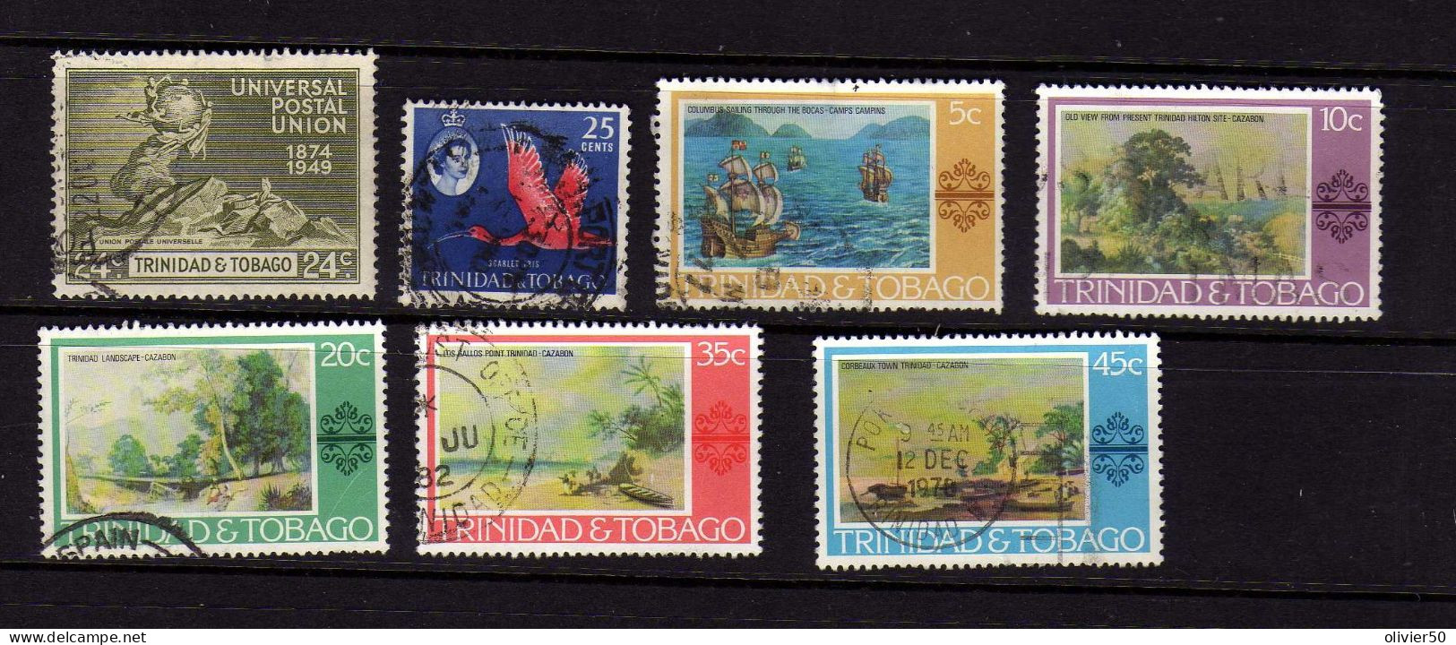 Trinite Et Tobago  -   UPU - Vues - Tableaux -  Obliteres - Trinité & Tobago (1962-...)