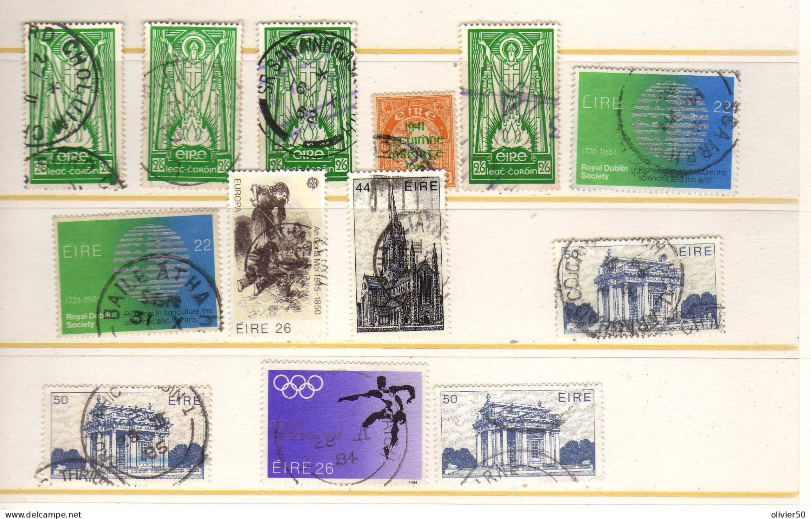 Irlande - Monuments - Evenements - Obliteres - Used Stamps