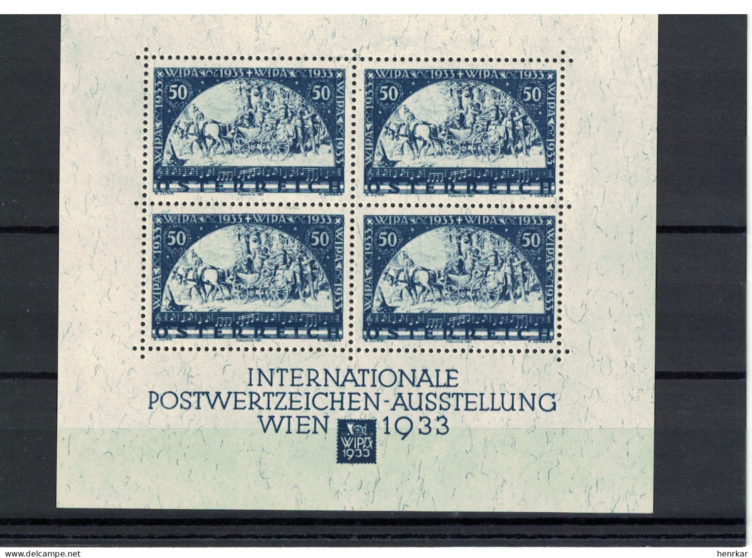 Austria >1981 Facsimile Proofs & Reprints MNH - Essais & Réimpressions