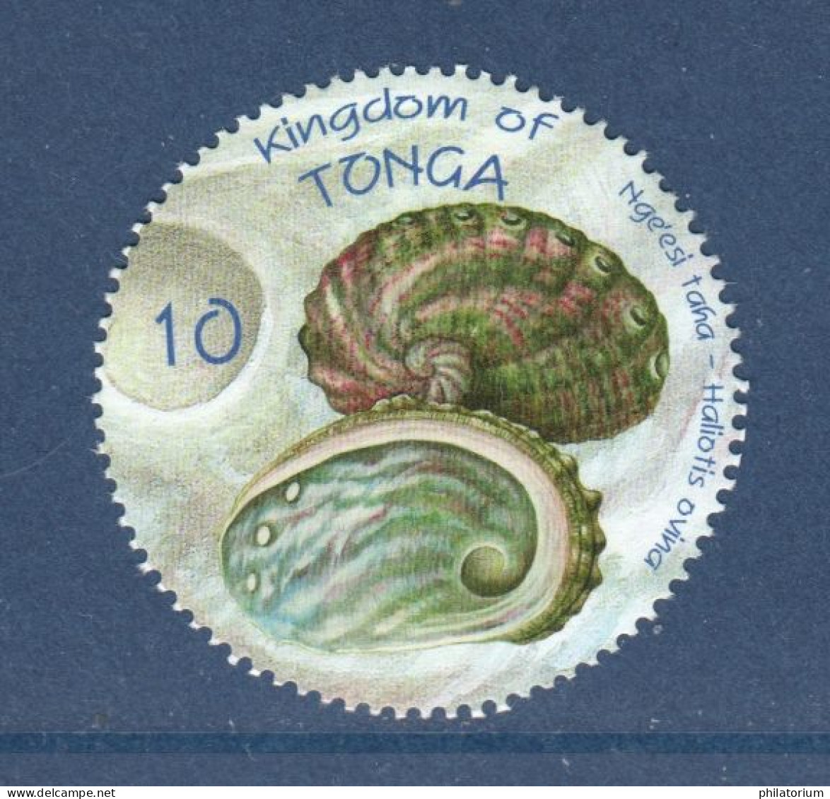 Tonga, **, Yv 1194, Mi 1609, 1507, Nacre, Coquille D'ormeau, - Tonga (1970-...)