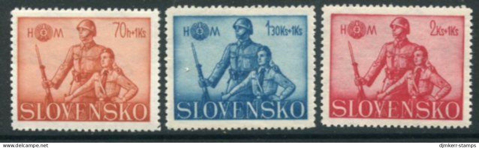 SLOVAKIA 1942 Hlinka Youth Fund MNH / **.  Michel 94-96 - Neufs